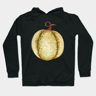 crown pumpkin watercolor Hoodie